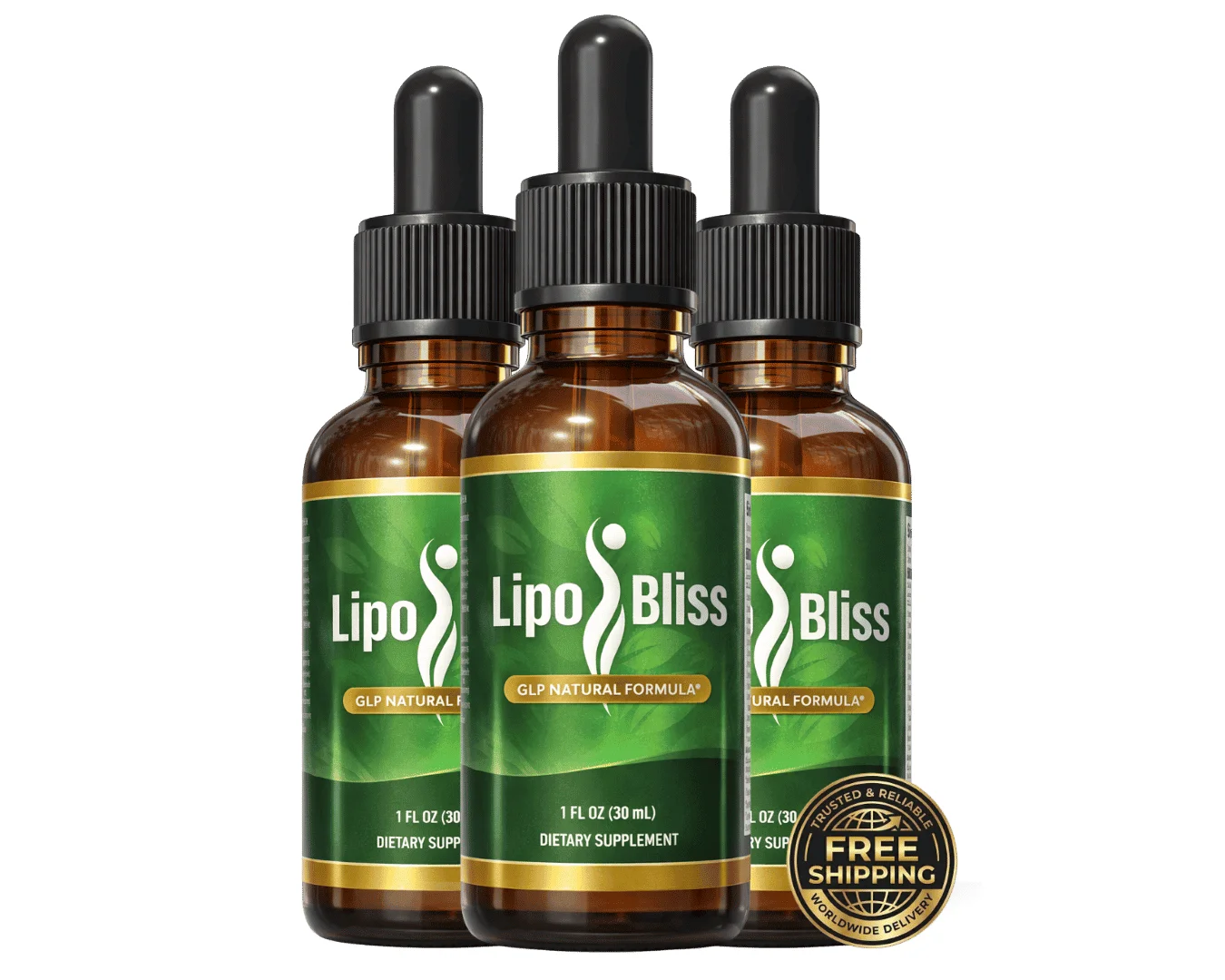 LipoBliss 3 bottles